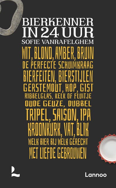 Bierkenner in 24 uur – omslag van het luisterboek van Sofie Vanrafelghem