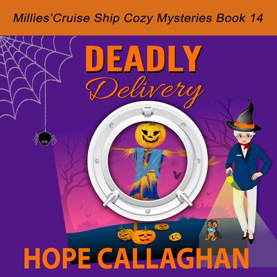 Deadly Delivery – omslag til lydbogen af Hope Callaghan