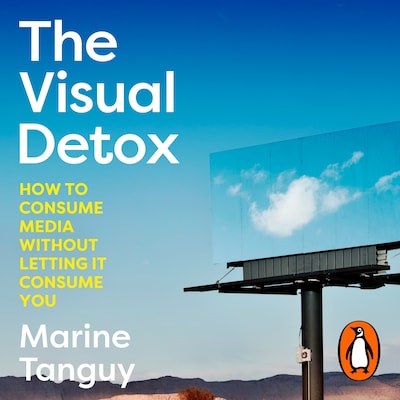 The Visual Detox – omslag til lydbogen af Marine Tanguy