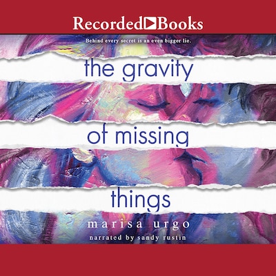 The Gravity of Missing Things – omslag til lydbogen af Marisa Urgo