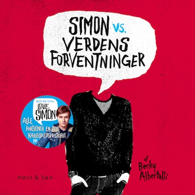 Simon vs verdens forventninger – omslag til lydbogen af Becky Albertalli
