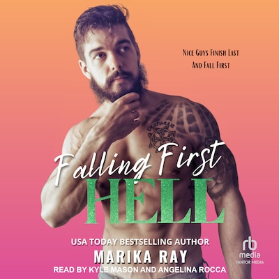 Falling First Hell – omslag til lydbogen af Marika Ray