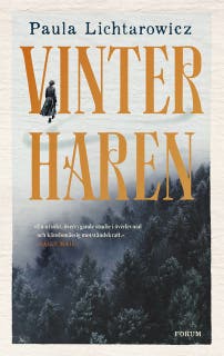 Vinterharen – omslag till ljudboken av Paula Lichtarowicz