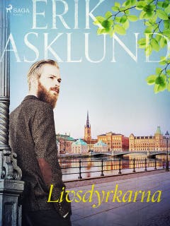 Livsdyrkarna – omslag till ljudboken av Erik Asklund