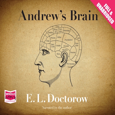 Andrew's Brain – omslag til lydbogen af E.L. Doctorow