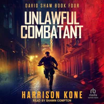 Unlawful Combatant – omslag til lydbogen af Harrison Kone