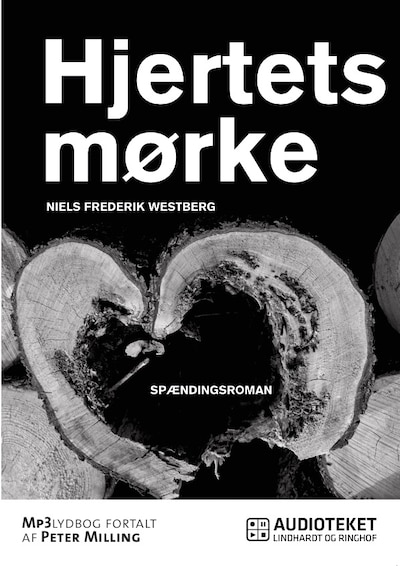 Hjertets mørke – omslag til lydbogen af Niels Frederik Westberg