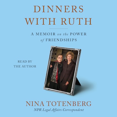 Dinners with Ruth – omslag til lydbogen af Nina Totenberg
