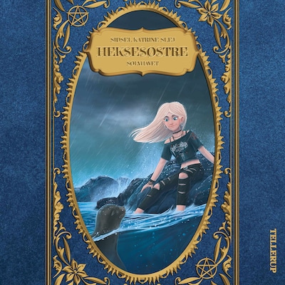 Heksesøstre #4: Sølvhavet – omslag til lydbogen af Sidsel Katrine Slej