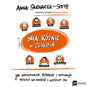 Siła różnic w zespole – okładka audiobooka, autor Anna Sarnacka-Smith