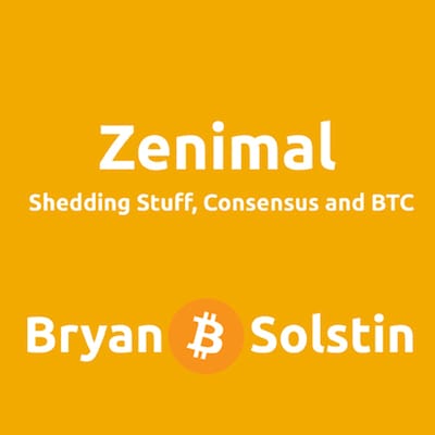 ZENIMAL – omslag til lydbogen af Bryan B. Solstin