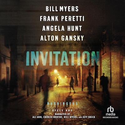 Invitation – omslag van het luisterboek van Bill Myers, Angela Hunt, Alton Gansky