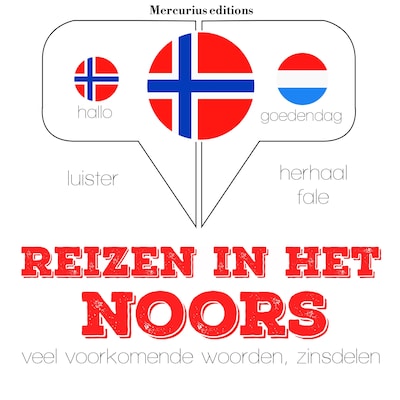 Reizen in het Noors – omslag van het luisterboek van JM Gardner