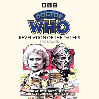 Doctor Who: Revelation of the Daleks – omslag til lydbogen af Eric Saward