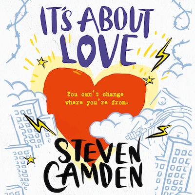 It’s About Love – omslag til lydbogen af Steven Camden