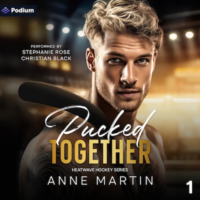Pucked Together – omslag til lydbogen af Anne Martin
