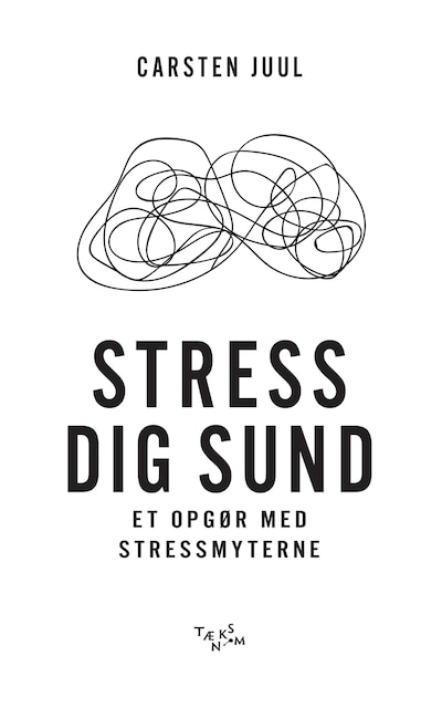 Stress dig sund – omslag til lydbogen af Carsten Juul