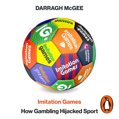 Imitation Games – omslag til lydbogen af Darragh McGee