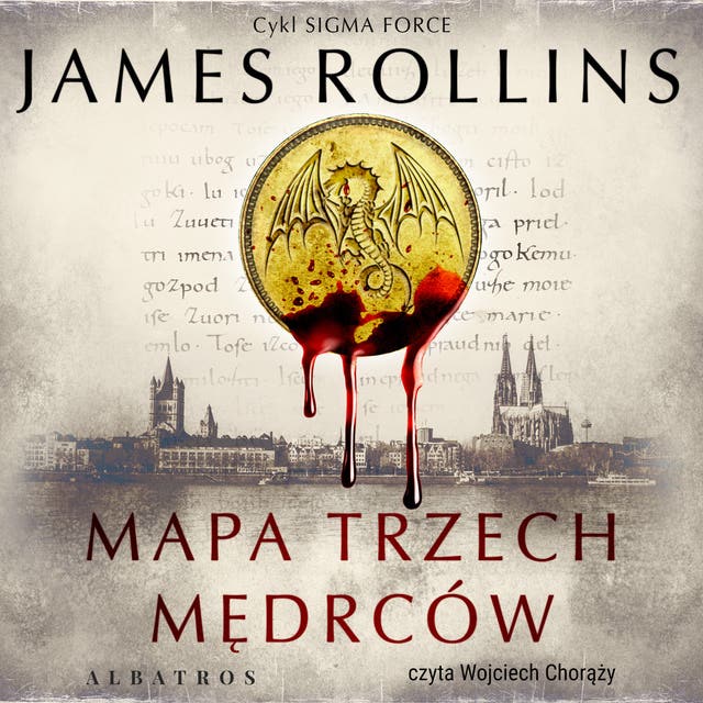 MAPA TRZECH MĘDRCÓW – okładka audiobooka, autor Rollins James