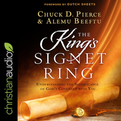 The King's Signet Ring – omslag til lydbogen af Chuck D. Pierce, Alemu Beeftu