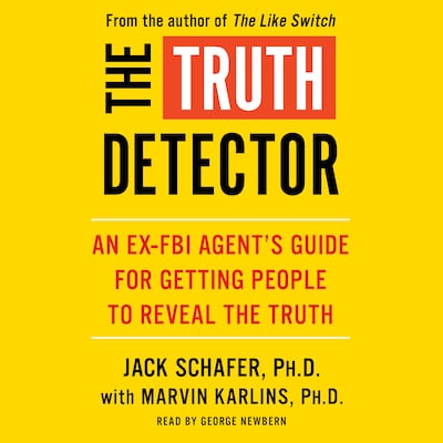 The Truth Detector – omslag til lydbogen af Jack Schafer, Marvin Karlins