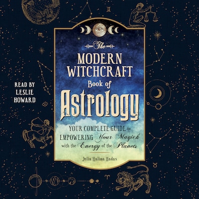 The Modern Witchcraft Book of Astrology – omslag til lydbogen af Julia Halina Hadas