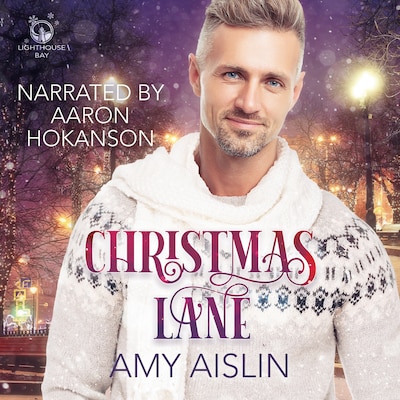 Christmas Lane – omslag til lydbogen af Amy Aislin