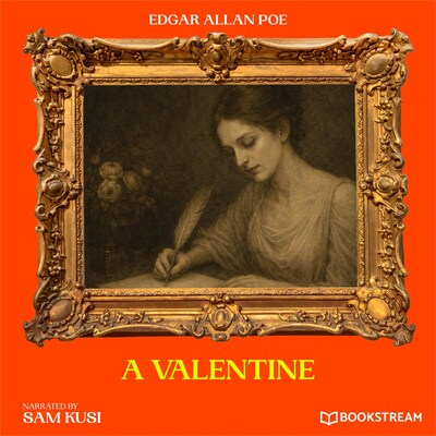 A Valentine – omslag til lydbogen af Edgar Allan Poe
