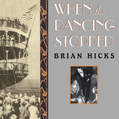 When the Dancing Stopped – omslag til lydbogen af Brian Hicks