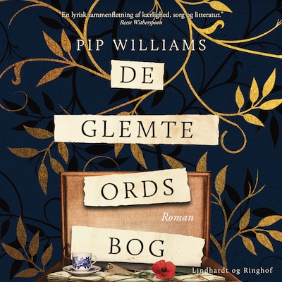 De glemte ords bog – omslag til lydbogen af Pip Williams