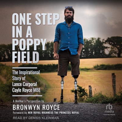 One Step in a Poppy Field – omslag til lydbogen af Bronwyn Royce