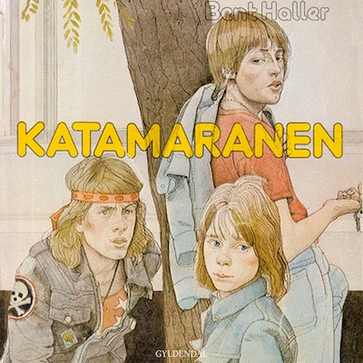 Katamaranen – omslag til lydbogen af Bent Haller