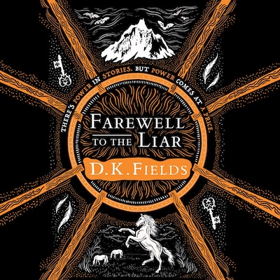 Farewell to the Liar – omslag til lydbogen af D.K. Fields