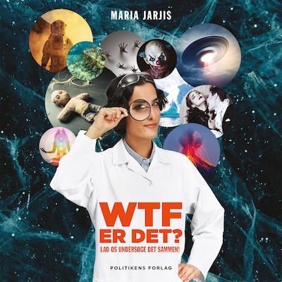 WTF er det? – omslag til lydbogen af Maria Jarjis
