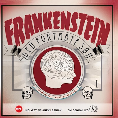 Frankenstein 1 - Den fortabte søn – omslag til lydbogen af Dean Koontz