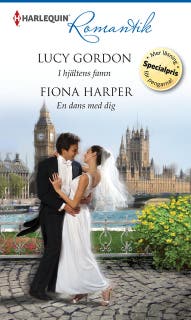 I hjältens famn / En dans med dig – omslag till ljudboken av Fiona Harper,Lucy Gordon