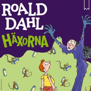 Häxorna – omslag till ljudboken av Roald Dahl