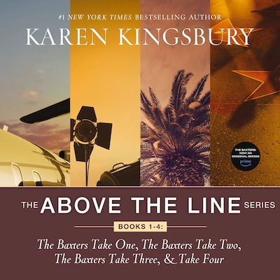 The Above the Line Series – omslag til lydbogen af Karen Kingsbury