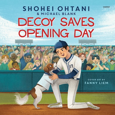Decoy Saves Opening Day – omslag til lydbogen af Shohei Ohtani, Michael Blank