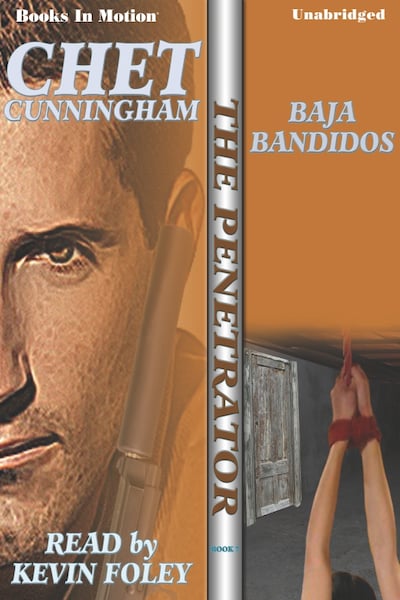 Baja Bandidos – omslag til lydbogen af Chet Cunningham