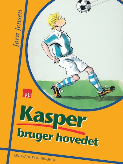 Kasper bruger hovedet – omslag til lydbogen af Jørn Jensen