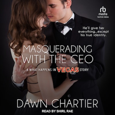 Masquerading with the CEO – omslag til lydbogen af Dawn Chartier