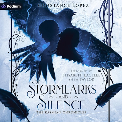 Of Stormlarks and Silence – omslag til lydbogen af Constance Lopez