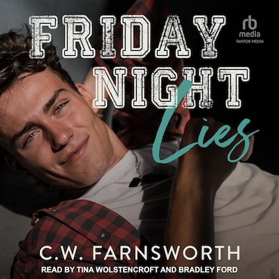 Friday Night Lies – omslag til lydbogen af C.W. Farnsworth