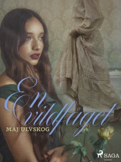 En vildfågel – omslag till ljudboken av Maj Ulvskog