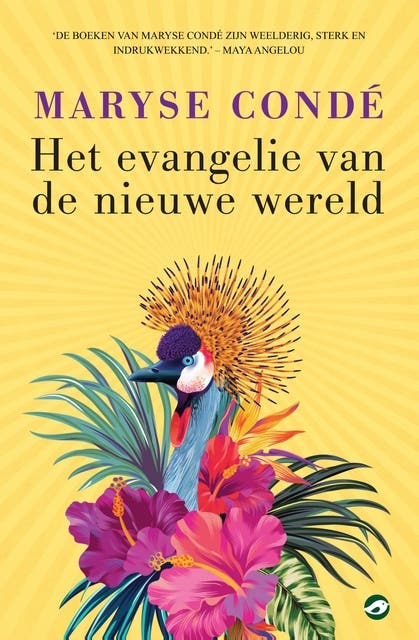 Het evangelie van de nieuwe wereld – omslag van het luisterboek van Maryse Condé