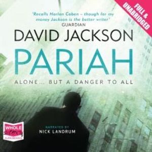 Pariah – okładka audiobooka, autor David Jackson