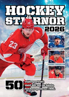 Hockeystjärnor 2026 – omslag till ljudboken av Jonatan Lindquist,Peter Ekholm