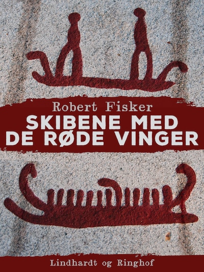 Skibene med de røde vinger – omslag til lydbogen af Robert Fisker