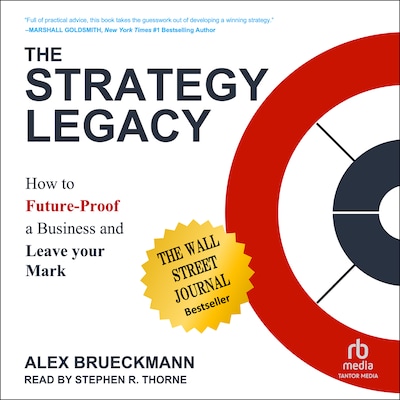 The Strategy Legacy – omslag til lydbogen af Alex Brueckmann